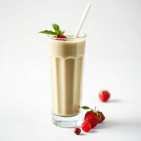 Smoothie Crémeux au Lait de Chanvre et Matcha