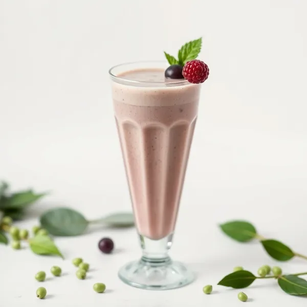 Batido Cremoso de Leche de Guisante y Matcha