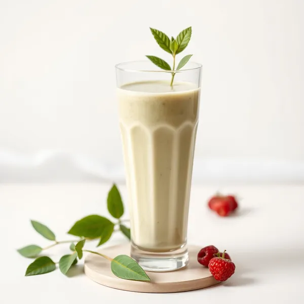 Creamy Matcha Spelt Milk Smoothie