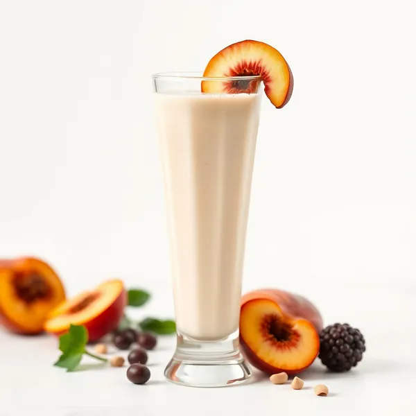Smoothie Crémeux Pêche Noisette