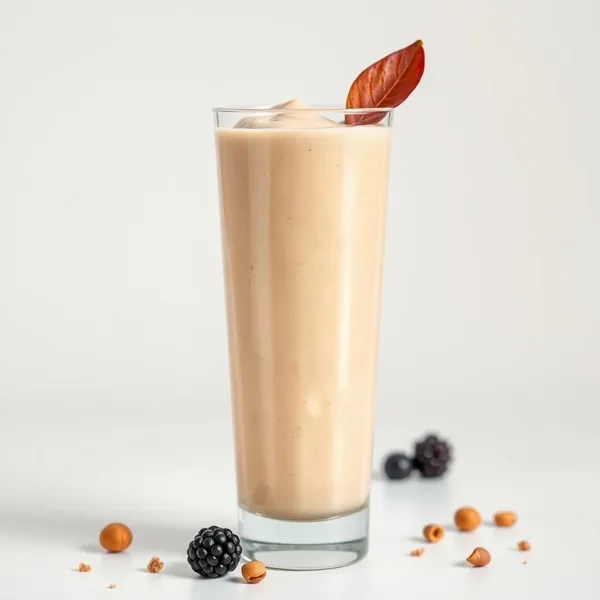 Creamy Peanut Butter Hazelnut Milk Smoothie