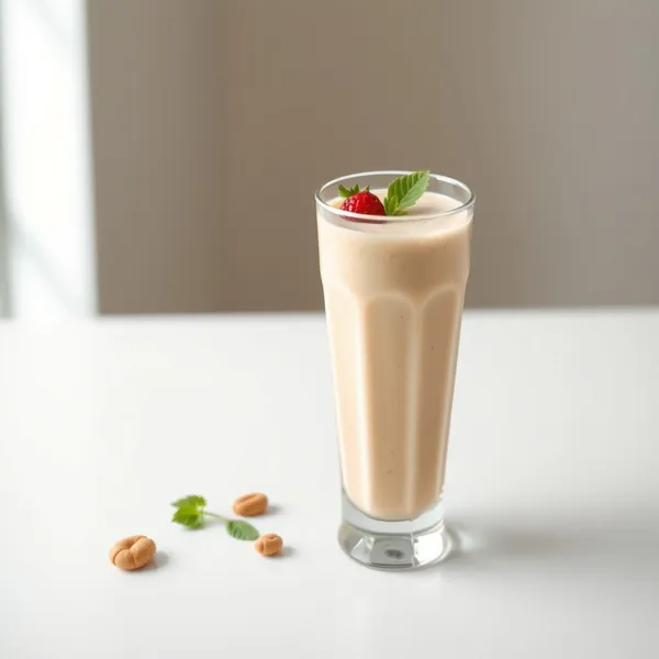 Smoothie Crémeux au Beurre de Cacahuète et Kefir