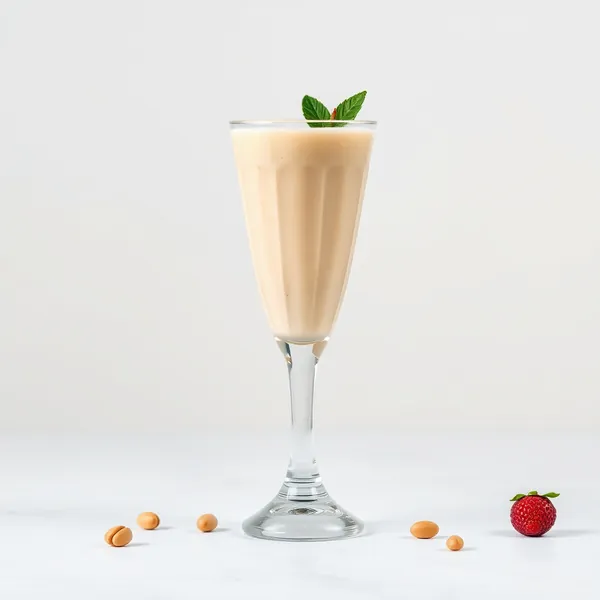 Creamy Peanut Butter Macadamia Milk Smoothie