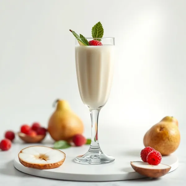 Smoothie Crémeux Poire et Eau de Coco