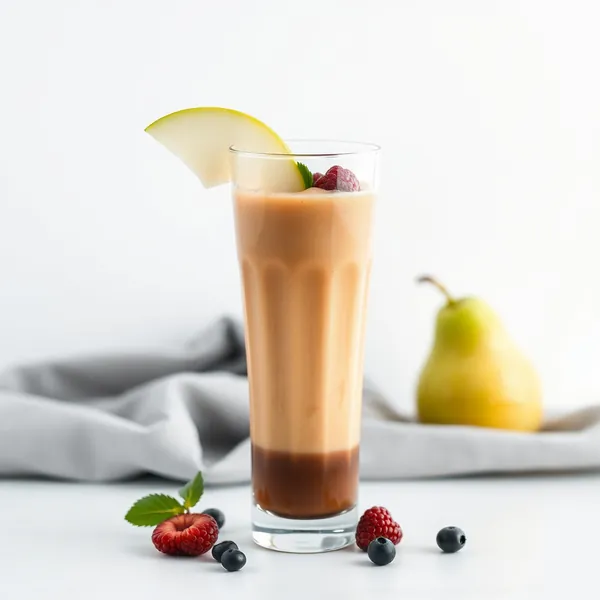 Frullato Cremoso alla Pera e Caffè Freddo