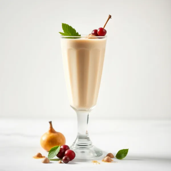Batido Cremoso de Pera e Avelã