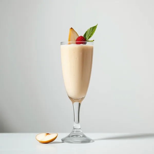 Creamy Pear Protein Shake Smoothie