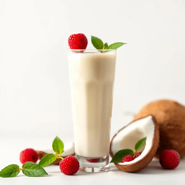 Smoothie Crémeux de Protéine et Eau de Coco