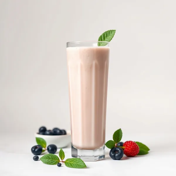 Cremiger Soja Milch Protein Shake