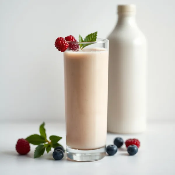 Batido Cremoso de Leite de Espelta e Proteína