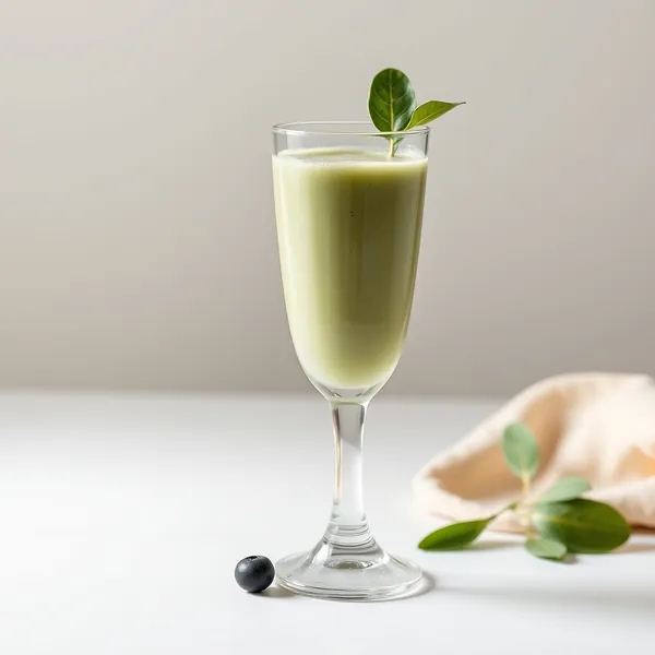 Cremiger Spinat Matcha Smoothie