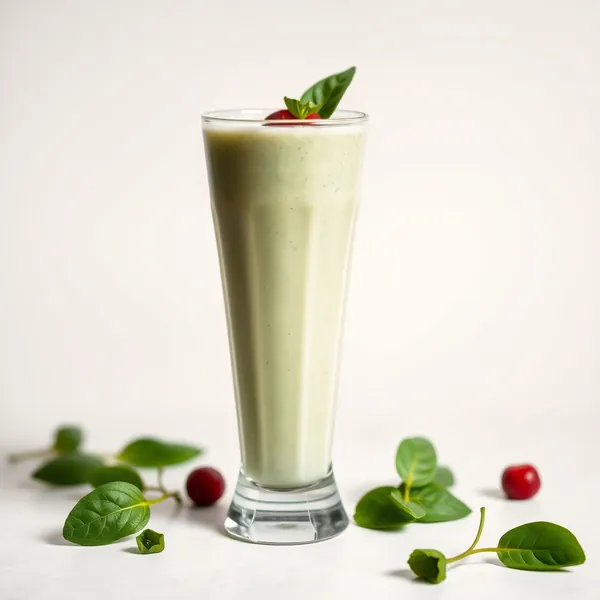 Smoothie Cremoso di Spinaci e Latte di Riso