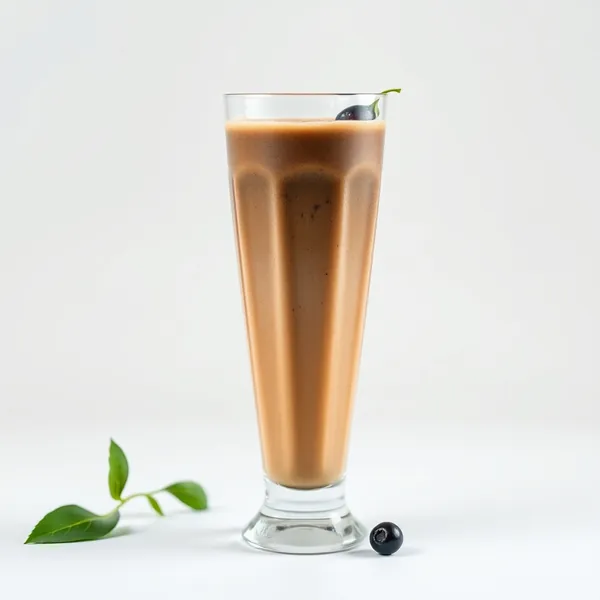 Smoothie Cremoso de Café Frío con Spirulina
