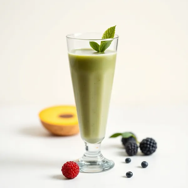 Smoothie Cremoso al Latte di Macadamia e Spirulina