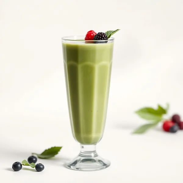 Smoothie Crémeux de Spiruline et Matcha