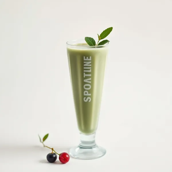 Smoothie Crémeux au Lait d'Épeautre et Spiruline