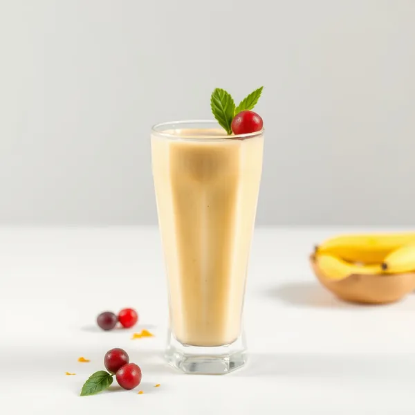 Smoothie Crémeux au Kéfir et Curcuma
