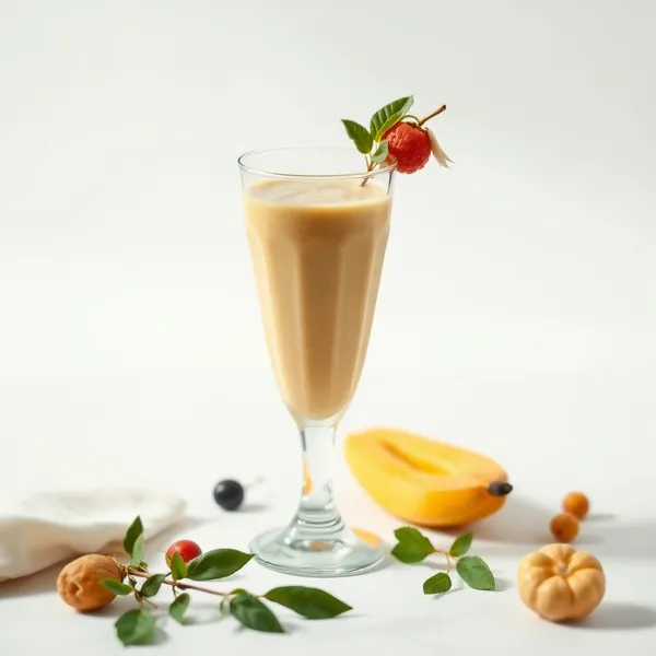 Creamy Turmeric Macadamia Milk Smoothie