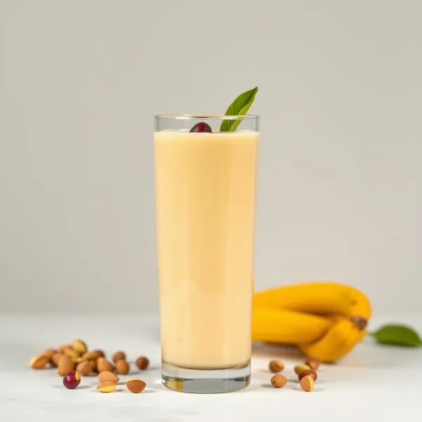 Frullato Cremoso al Latte di Pistacchio e Curcuma