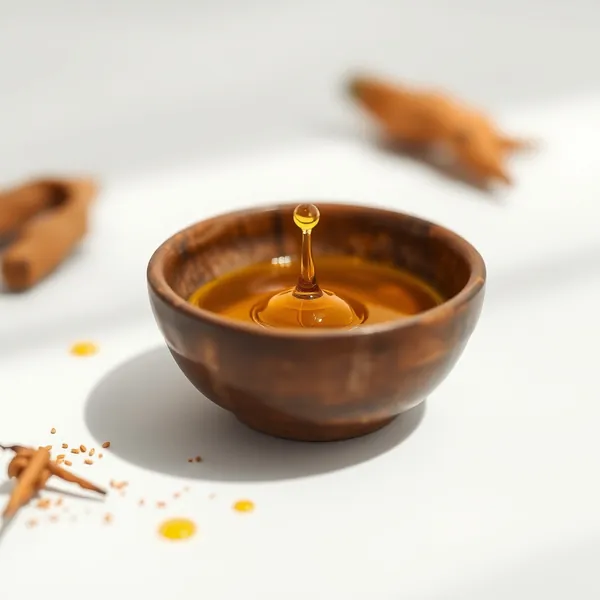 Gotas de Aceite de Curcumina