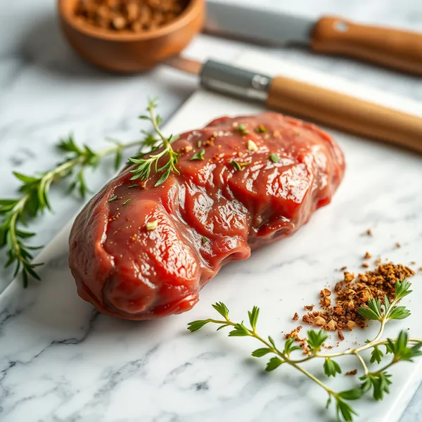 Cured Bison Kidney