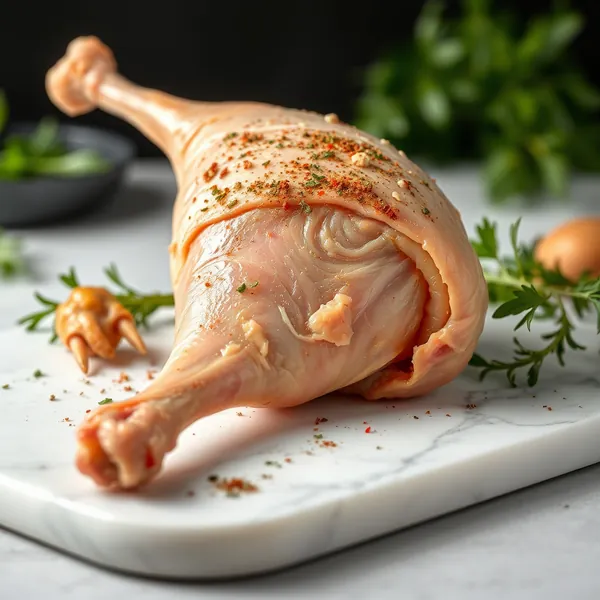 Perna de Frango Curada