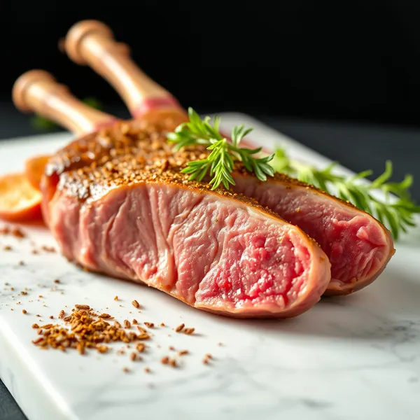 Geräuchertes Lammfilet