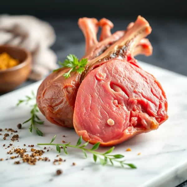 Coração de Mutton Curado