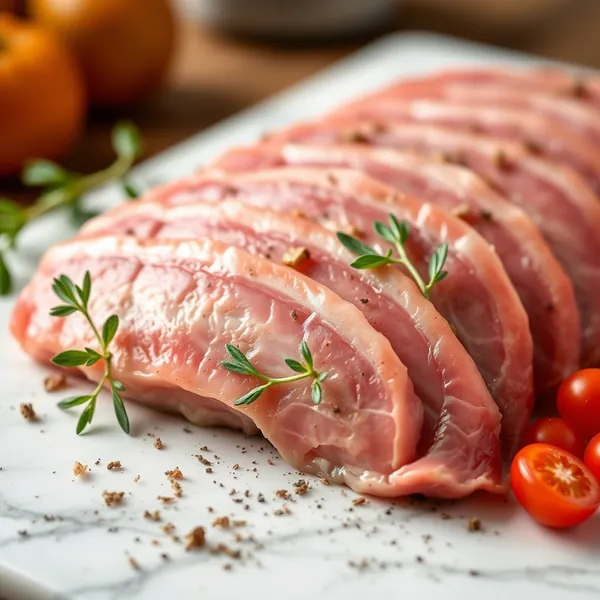 Gepuffter Schweinebauch