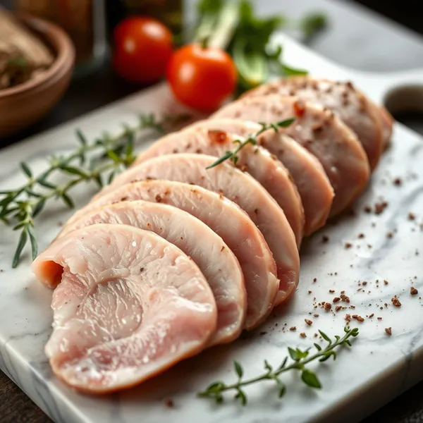Geräuchertes Putenfleisch