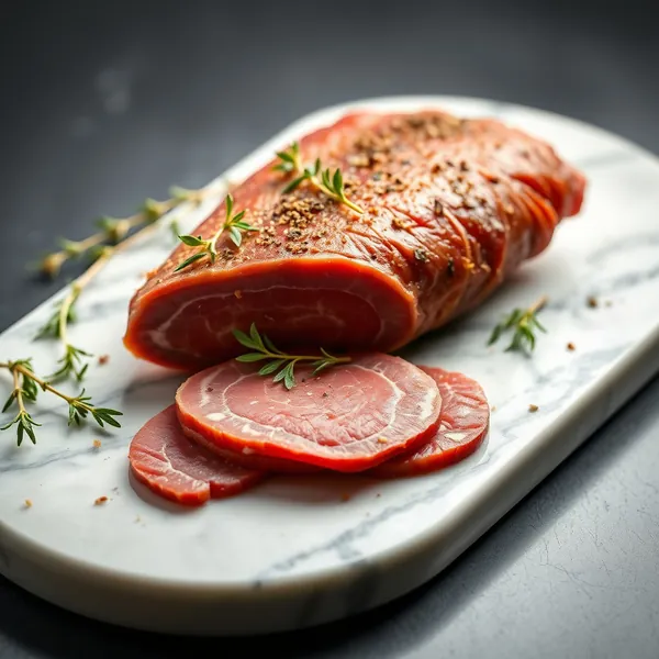 Cured Venison Belly
