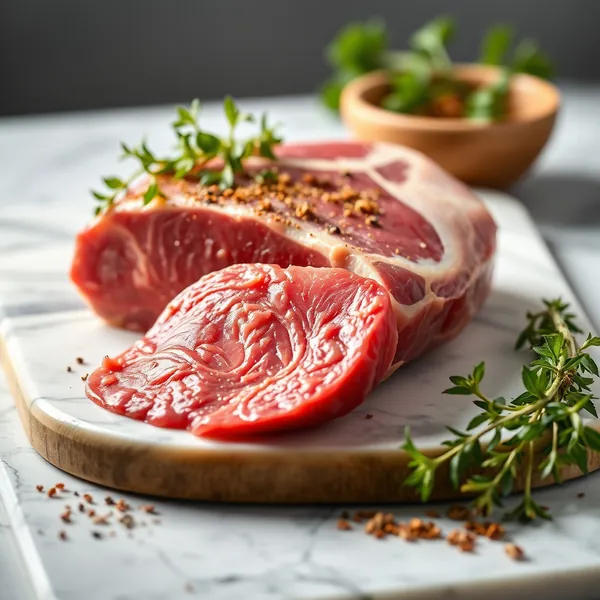 Geräuchertes Rehfleisch