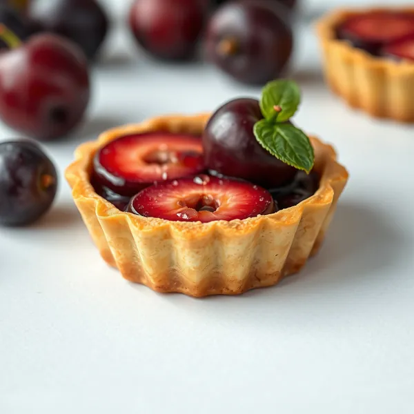 Torta de Ciruelas Damascenas