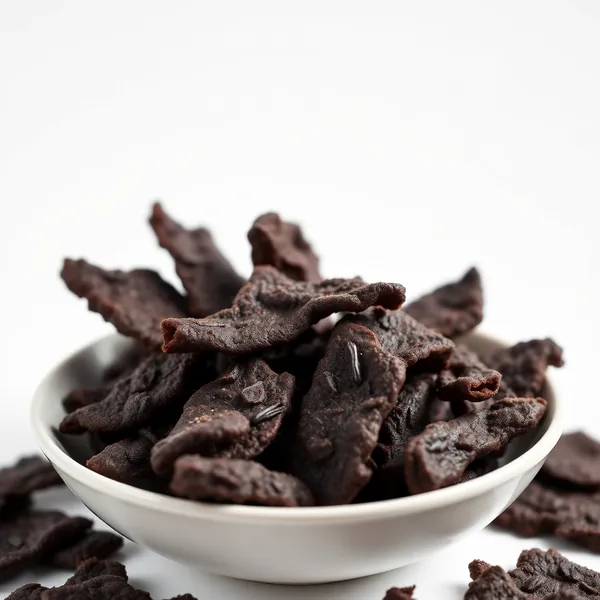 Jerky de Carne com Chocolate Amargo