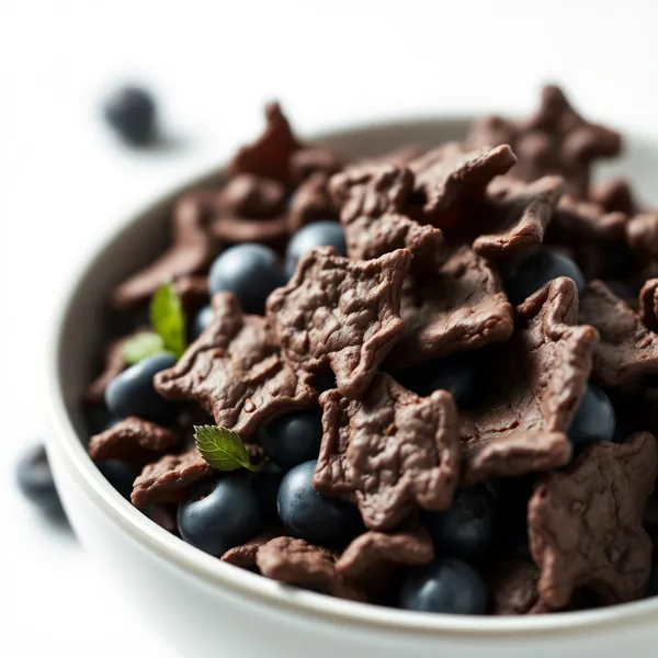 Chips de Morangos com Chocolate Amargo