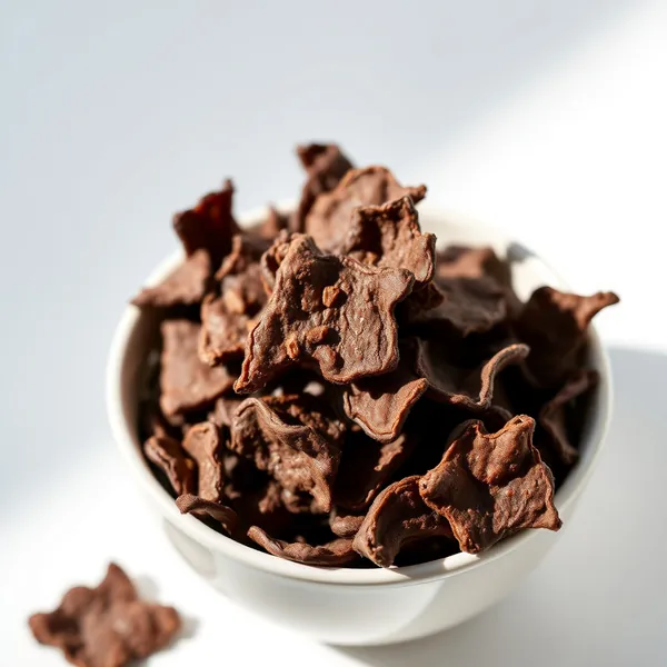 Chips di Manioca con Cioccolato Fondente