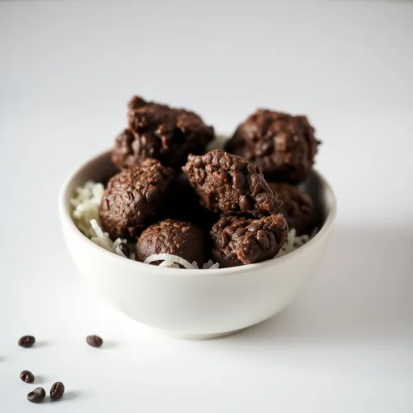 Puff de Lentejas con Chocolate Negro