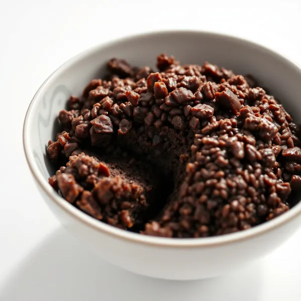 Bolo de Arroz com Chocolate Amargo