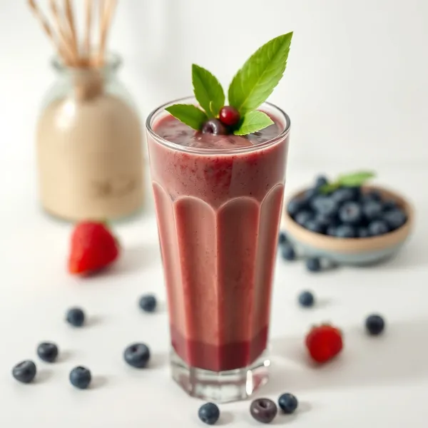 Batido Detox de Acai y Café Frío