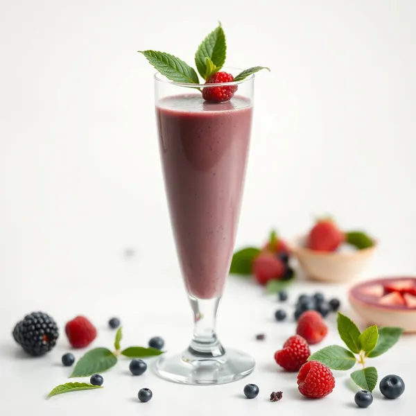 Smoothie Détox à l'Açaï et au Lait de Chanvre