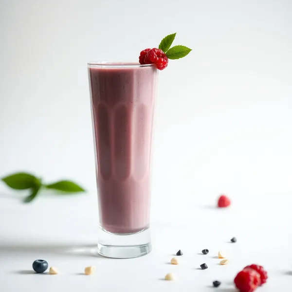 Smoothie Détox à l'Açaï et au Lait de Macadamia