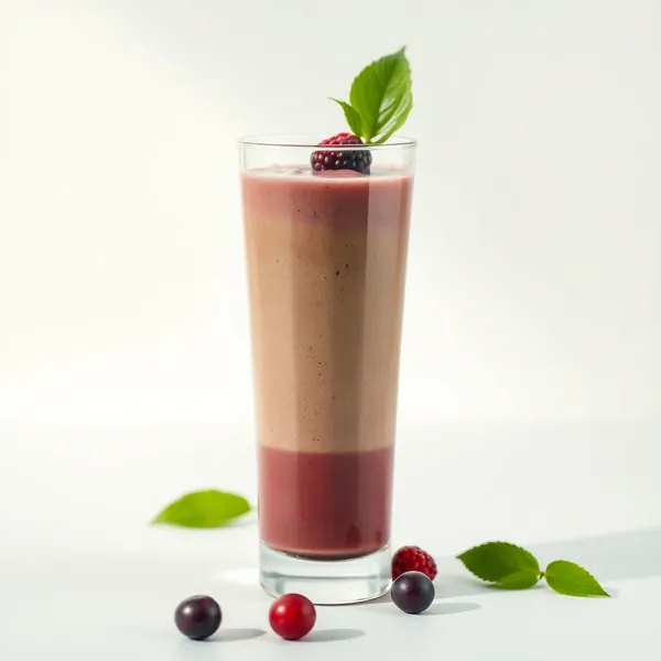 Smoothie Détox à l'Açaï et Matcha