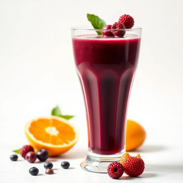Smoothie Detox d'Açaï et Jus d'Orange