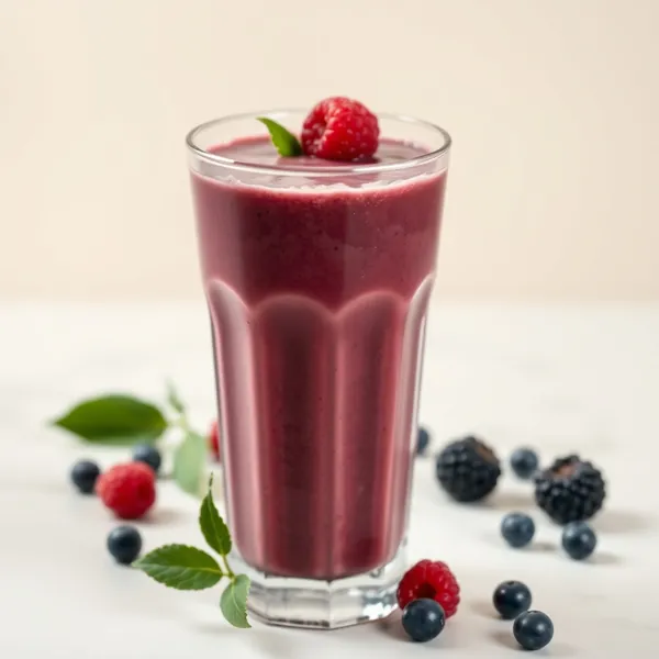 Smoothie Détox à l'Açaï et au Lait de Pistache