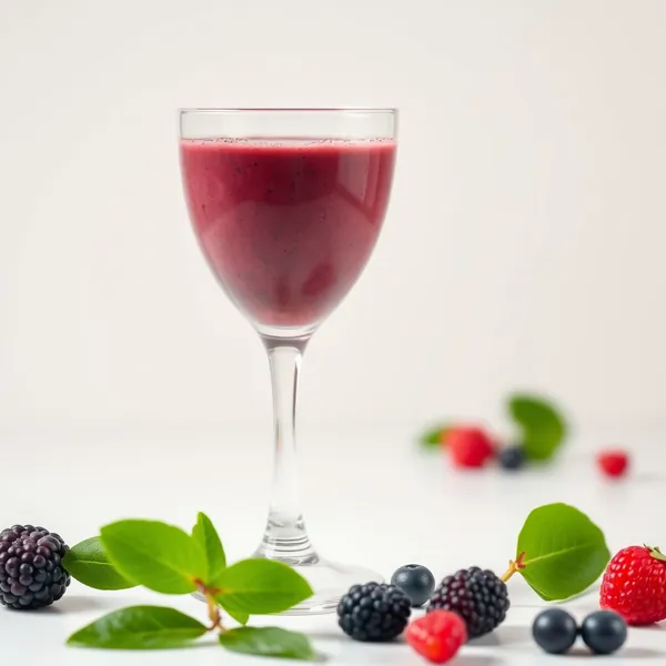 Detoxing Acai Protein Shake Smoothie