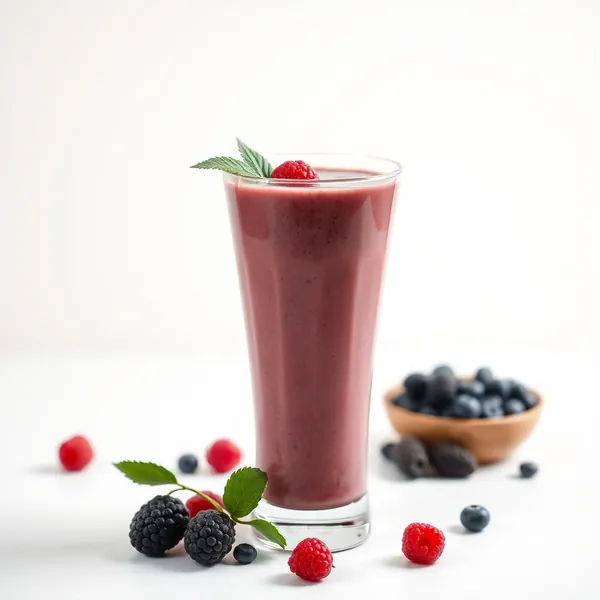 Detoxing Acai Spelt Milk Smoothie