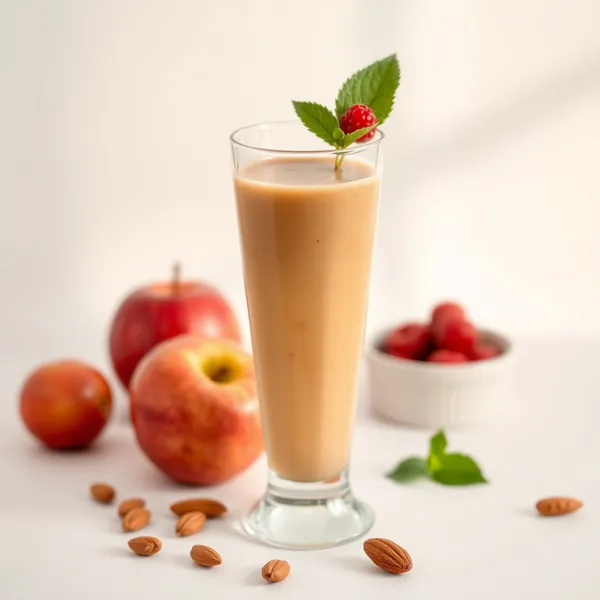 Smoothie Détox au Beurre d'Amande et Jus de Pomme