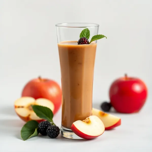 Detox-Apfel-Kaltbrühkaffee-Smoothie