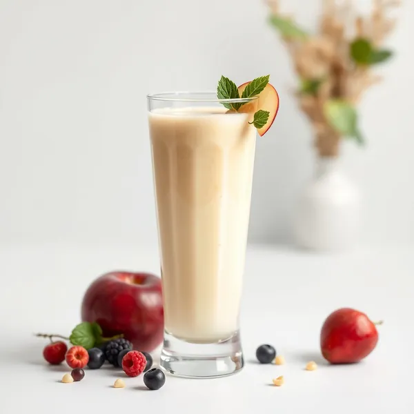 Detoxing Apple Macadamia Milk Smoothie
