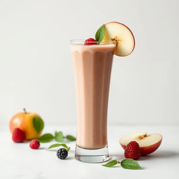 Detox Apfel Protein Shake Smoothie
